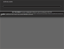 Tablet Screenshot of cctrue.com
